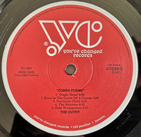Daniel Romano's Outfit ~ Cobra Poems (Vinyl) - Djungel & Jazz