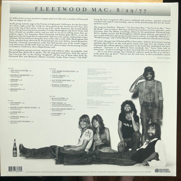 Fleetwood Mac ~ Rumours Live (Vinyl) - Djungel & Jazz