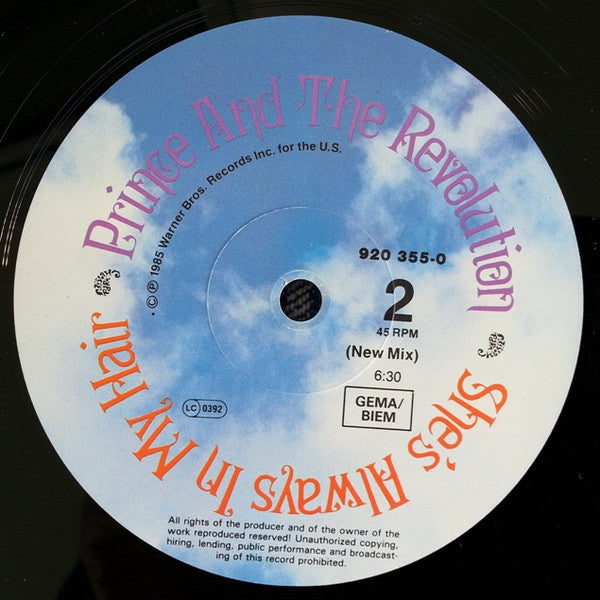 Prince And The Revolution : Raspberry Beret (12", Single)