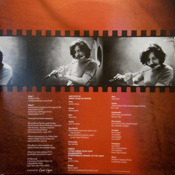Jeremy Steig ~ Firefly (Vinyl) - Djungel & Jazz
