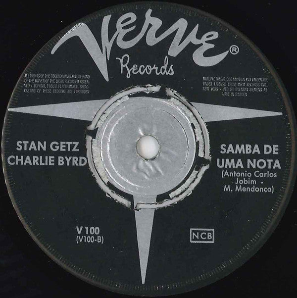 Stan Getz / Charlie Byrd ~ Jazz Samba (Vinyl) - Djungel & Jazz
