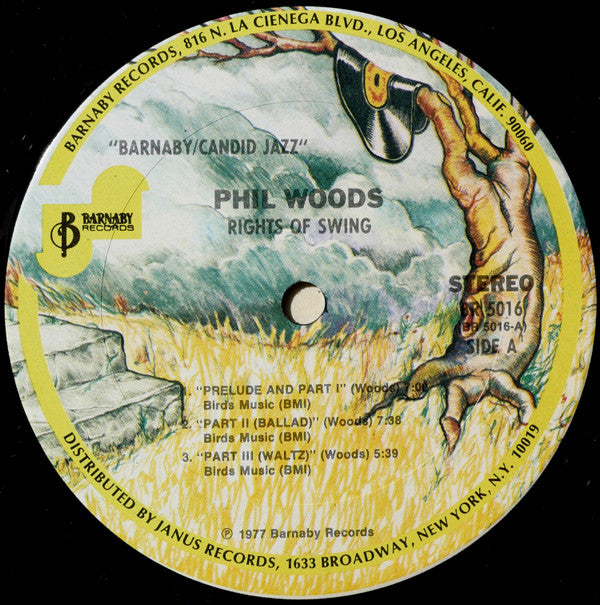 Phil Woods ~ Rights Of Swing (Vinyl) - Djungel & Jazz