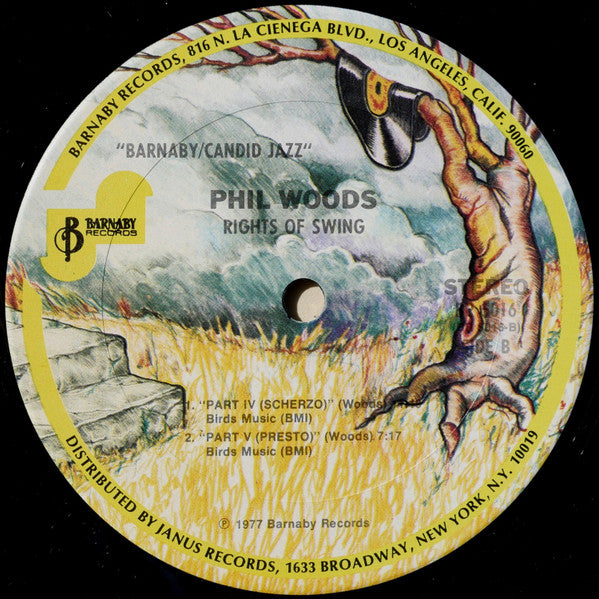 Phil Woods ~ Rights Of Swing (Vinyl) - Djungel & Jazz