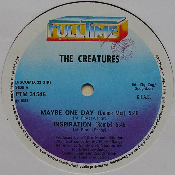The Creatures ~ Maybe One Day (Vinyl) - Djungel & Jazz