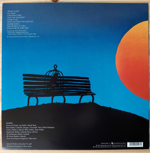 Bobby Caldwell ~ Bobby Caldwell (Vinyl) - Djungel & Jazz