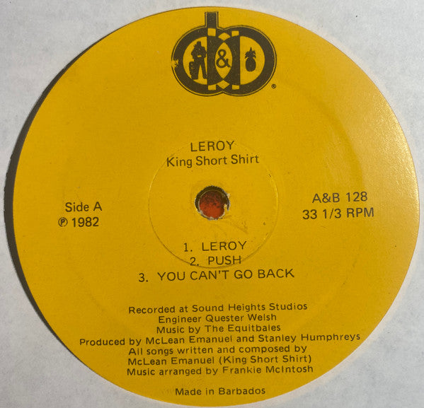 King Short Shirt : Leroy (LP, Album)