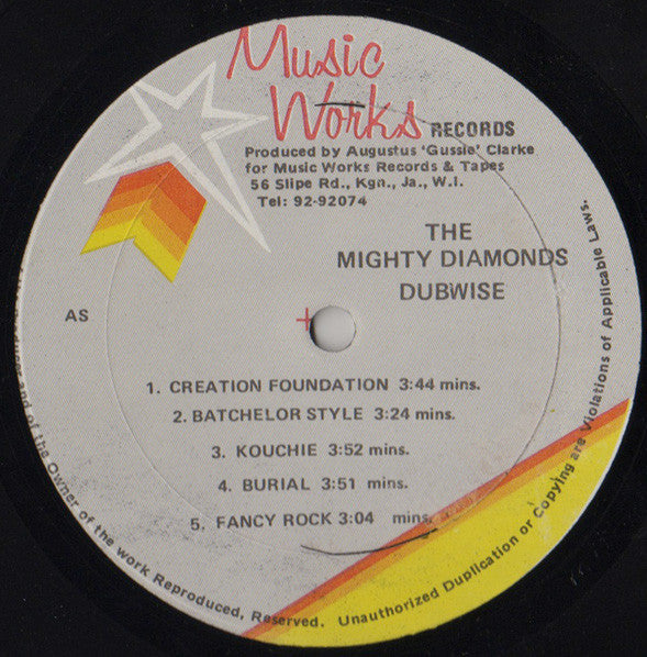The Mighty Diamonds : Dubwise (LP, Album)