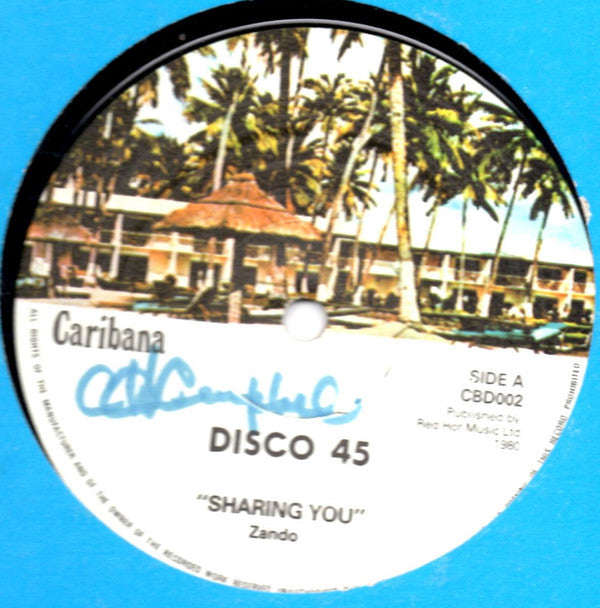 Zando : Sharing You (12")