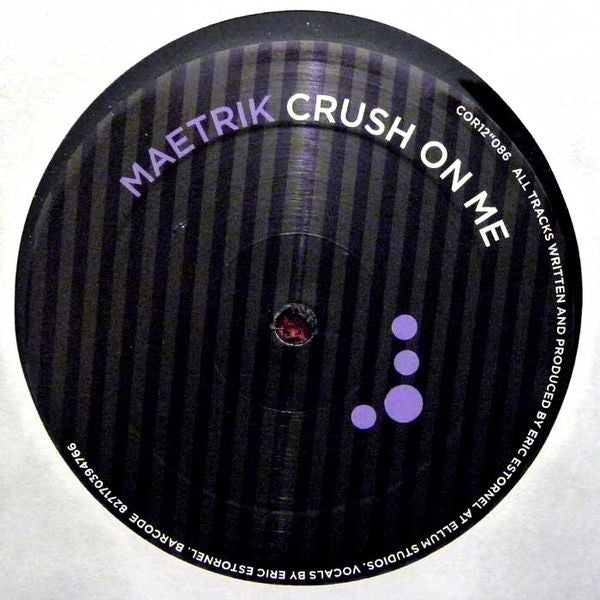 Maetrik ~ Crush On Me (Vinyl) - Djungel & Jazz