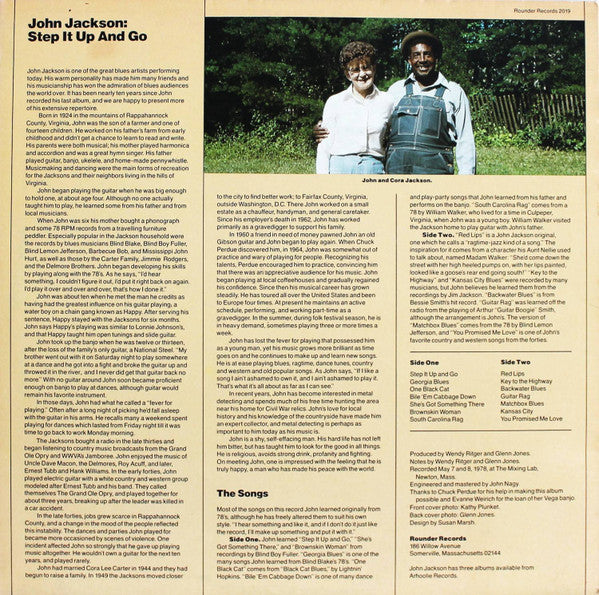 John Jackson ~ Step It Up And Go (Vinyl) - Djungel & Jazz