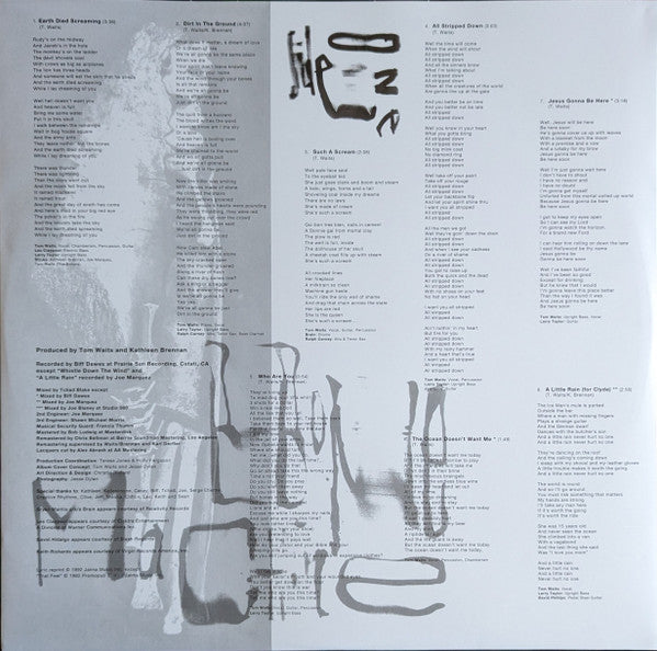 Tom Waits ~ Bone Machine (Vinyl) - Djungel & Jazz