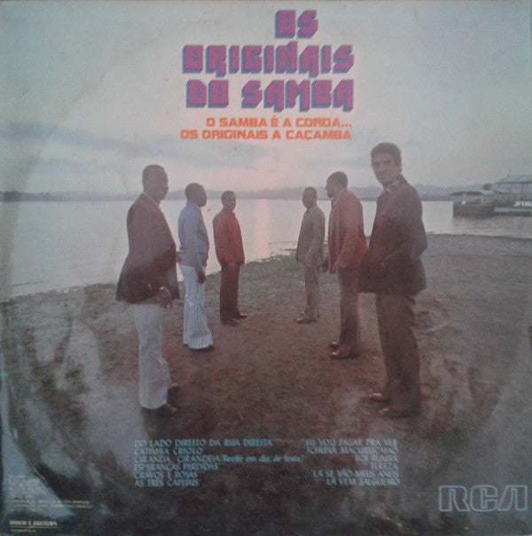 Os Originais Do Samba : O Samba É A Corda... Os Originais A Caçamba (LP, Album)