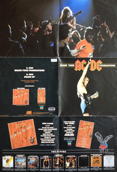 AC/DC : Shake Your Foundations (7", Single, Pos)