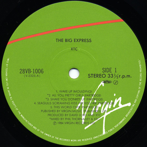 XTC : The Big Express (LP, Album)