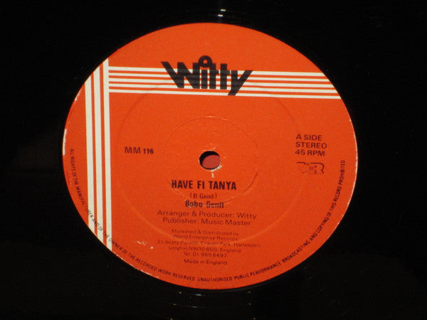 Bobo General ~ Have Fi Tan Yah (Vinyl) - Djungel & Jazz