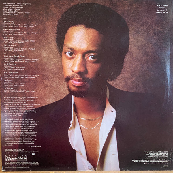 Chico Freeman : Tradition In Transition (LP, Album)