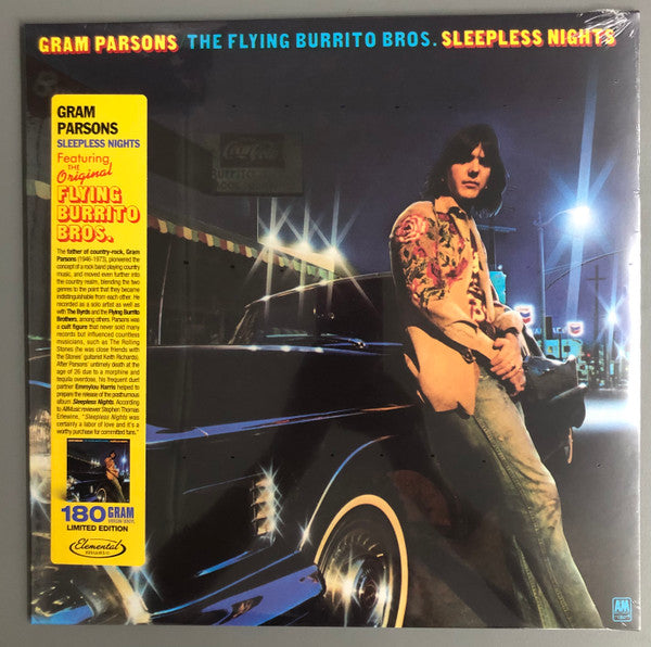 Gram Parsons / The Flying Burrito Bros.* : Sleepless Nights (LP, Album, Ltd, RE, 180)