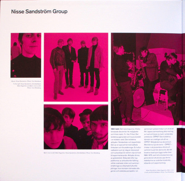 Nisse Sandström Group ~ Nisse Sandström Group (Vinyl) - Djungel & Jazz