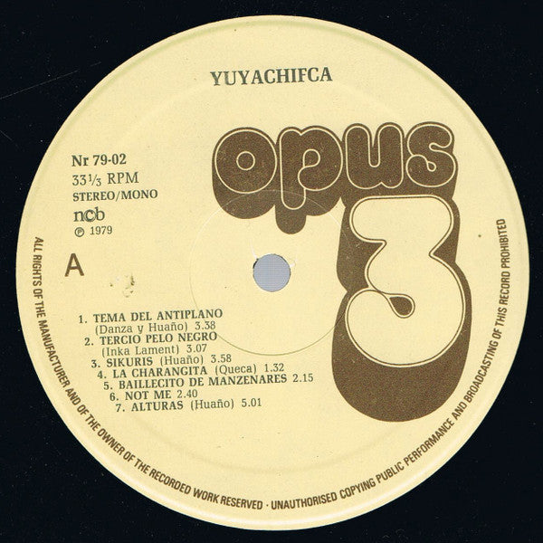 Yuyachifca ~ Yuyachifca (Vinyl) - Djungel & Jazz