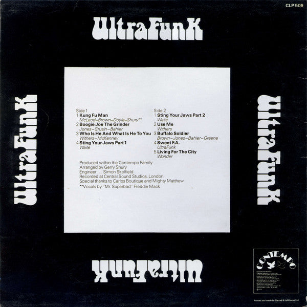 UltraFunk ~ UltraFunk (Vinyl) - Djungel & Jazz