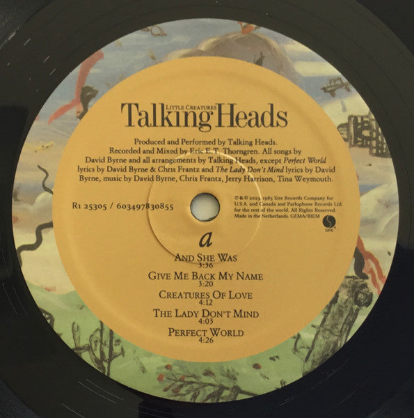 Talking Heads ~ Little Creatures (Vinyl) - Djungel & Jazz