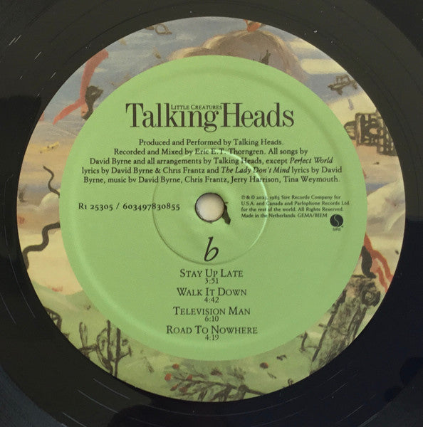 Talking Heads ~ Little Creatures (Vinyl) - Djungel & Jazz