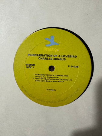 Charles Mingus ~ Reincarnation Of A Lovebird (Vinyl) - Djungel & Jazz