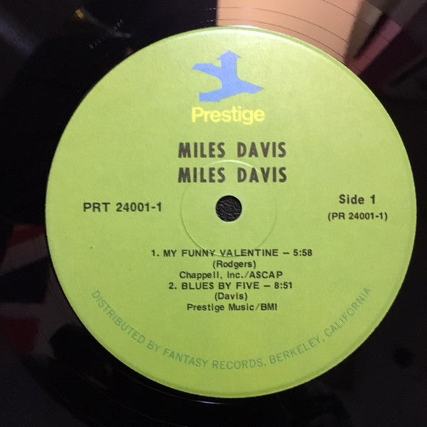 Miles Davis : Miles Davis (2xLP, Comp, Mono, RM)