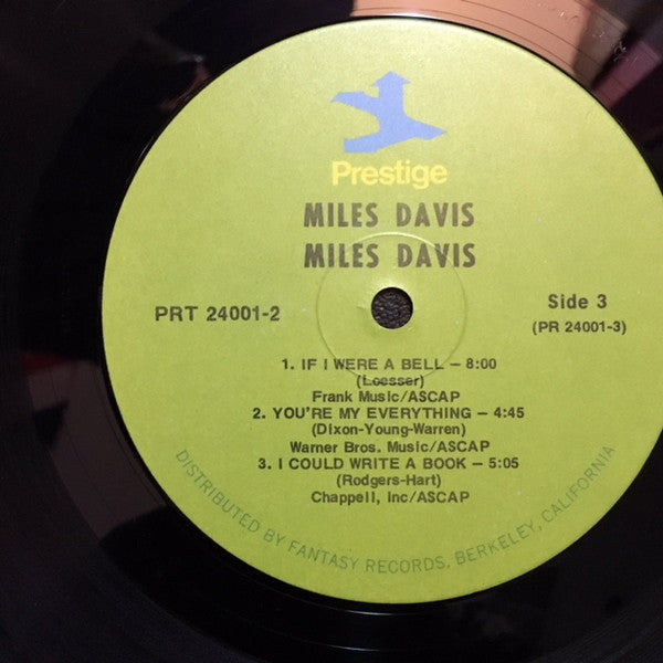 Miles Davis : Miles Davis (2xLP, Comp, Mono, RM)