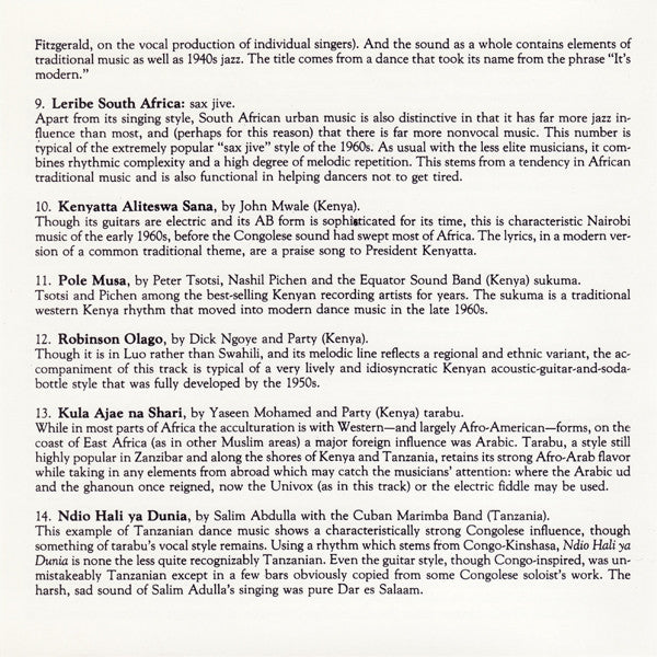 Various ~ Africa Dances (Vinyl) - Djungel & Jazz