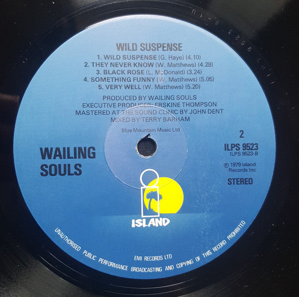 Wailing Souls : Wild Suspense (LP, Album)