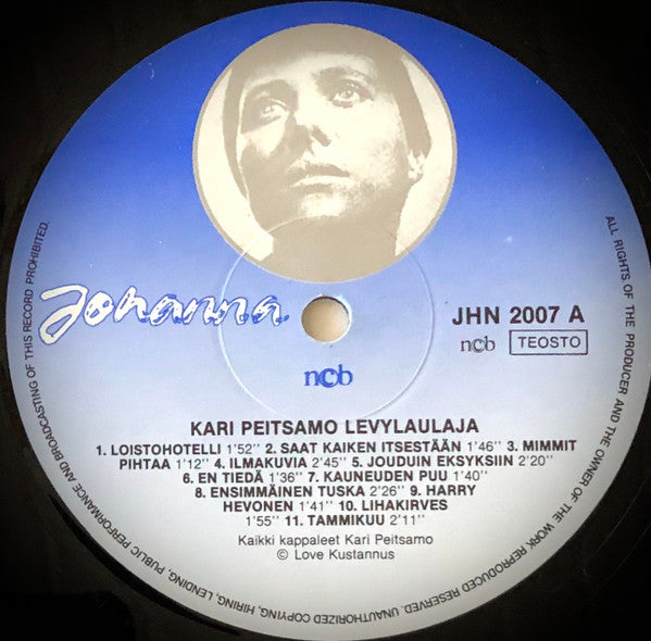 Kari Peitsamo : Levylaulaja (LP, Album)