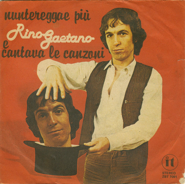 Rino Gaetano ~ Nuntereggae Più / E Cantava Le Canzoni (Vinyl) - Djungel & Jazz