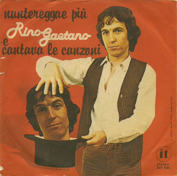 Rino Gaetano ~ Nuntereggae Più / E Cantava Le Canzoni (Vinyl) - Djungel & Jazz
