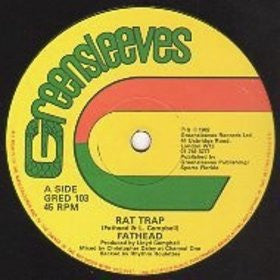 Fathead ~ Rat Trap / Come Me A Come (Vinyl) - Djungel & Jazz