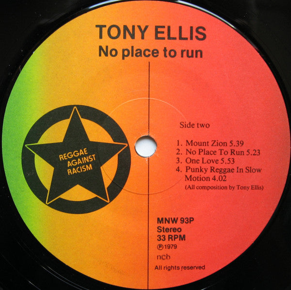 Babatunde Tony Ellis ~ No Place To Run (Vinyl) - Djungel & Jazz