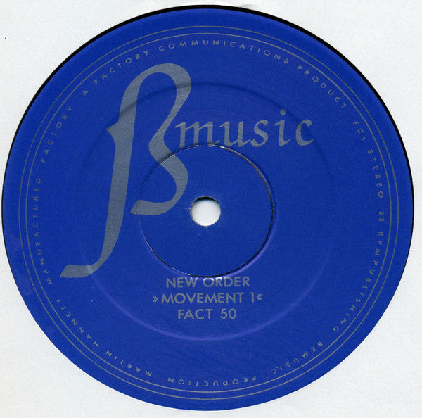 New Order ~ Movement (Vinyl) - Djungel & Jazz