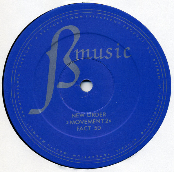 New Order ~ Movement (Vinyl) - Djungel & Jazz
