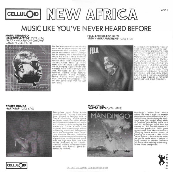 Manu Dibango : Electric Africa (LP, Album)