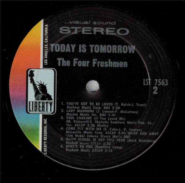 The Four Freshmen ~ Today Is Tomorrow! (Vinyl) - Djungel & Jazz