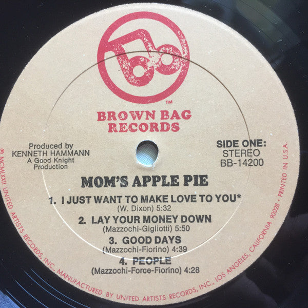 Mom's Apple Pie ~ Mom's Apple Pie (Vinyl) - Djungel & Jazz