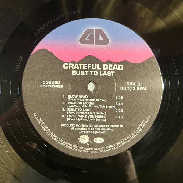 The Grateful Dead ~ Built To Last (Vinyl) - Djungel & Jazz