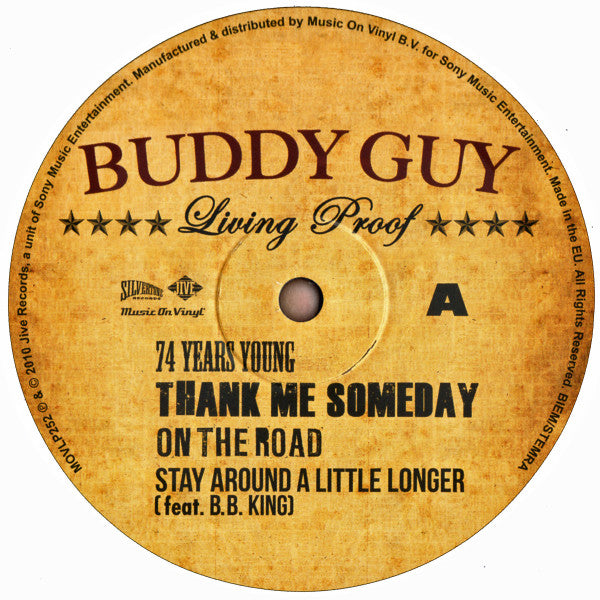 Buddy Guy ~ Living Proof (Vinyl) - Djungel & Jazz