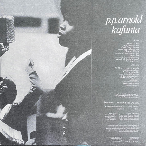 P.P. Arnold ~ Kafunta (Vinyl) - Djungel & Jazz
