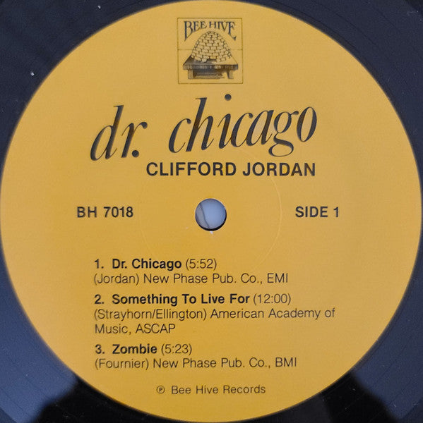Clifford Jordan ~ Dr. Chicago (Vinyl) - Djungel & Jazz
