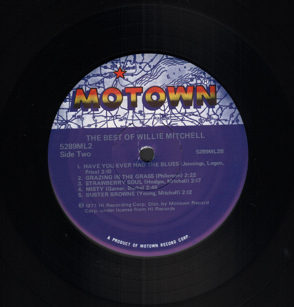 Willie Mitchell ~ The Best Of Willie Mitchell (Vinyl) - Djungel & Jazz