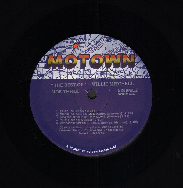 Willie Mitchell ~ The Best Of Willie Mitchell (Vinyl) - Djungel & Jazz