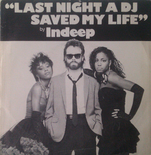 Indeep ~ Last Night A D.J. Saved My Life (Vinyl) - Djungel & Jazz