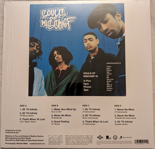 Souls Of Mischief ~ 93 'Til Infinity (The Remixes) (Vinyl) - Djungel & Jazz