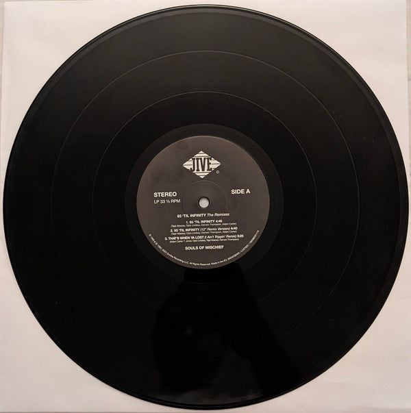 Souls Of Mischief ~ 93 'Til Infinity (The Remixes) (Vinyl) - Djungel & Jazz